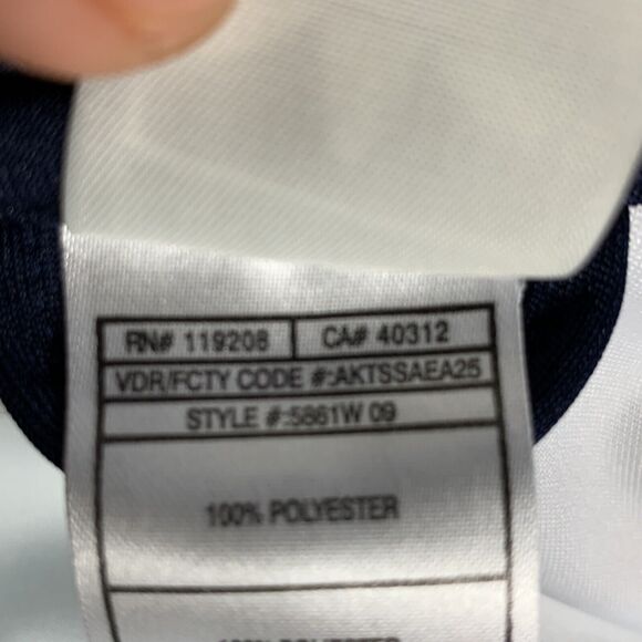 Adidas Mens Full Zip Jacket Size Medium Lightweight Fighting Irish Embroidered - Picture 7 of 11